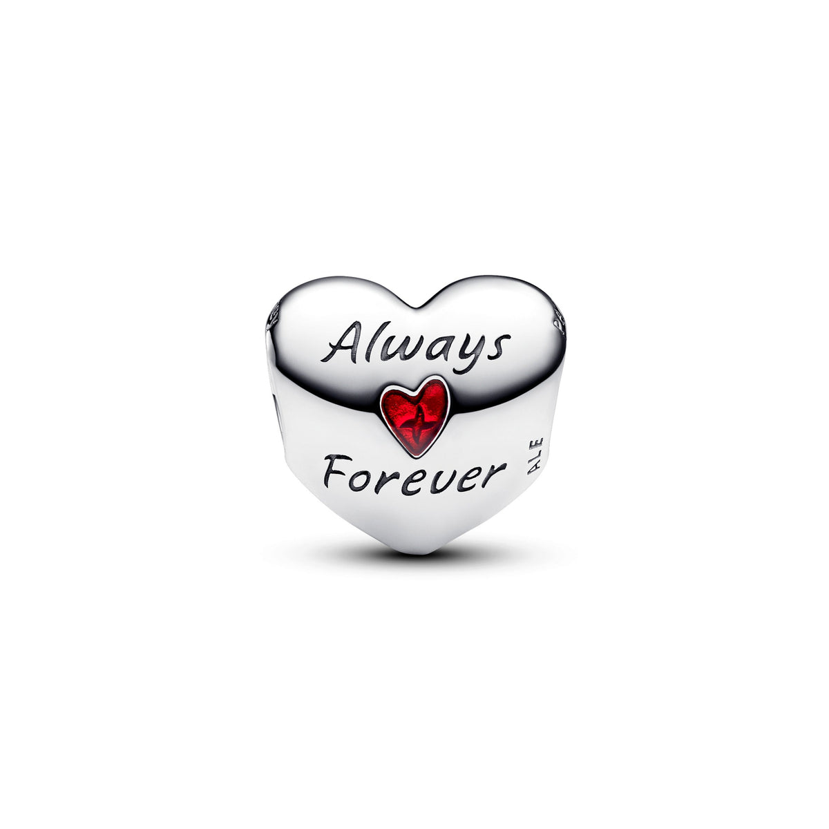 Disney Mickey Mouse & Minnie Mouse Heart Charm
