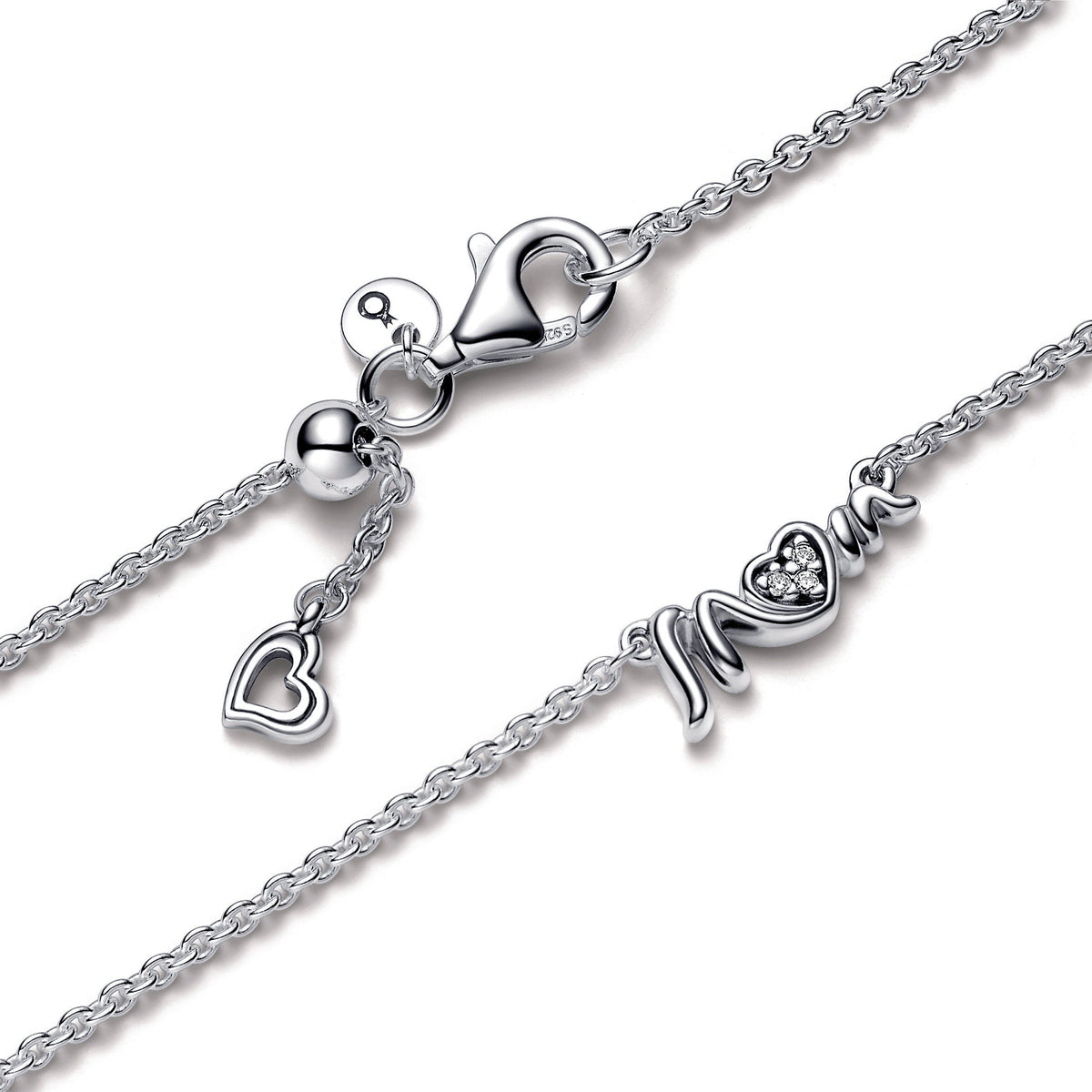Mum Pavé Collier Necklace