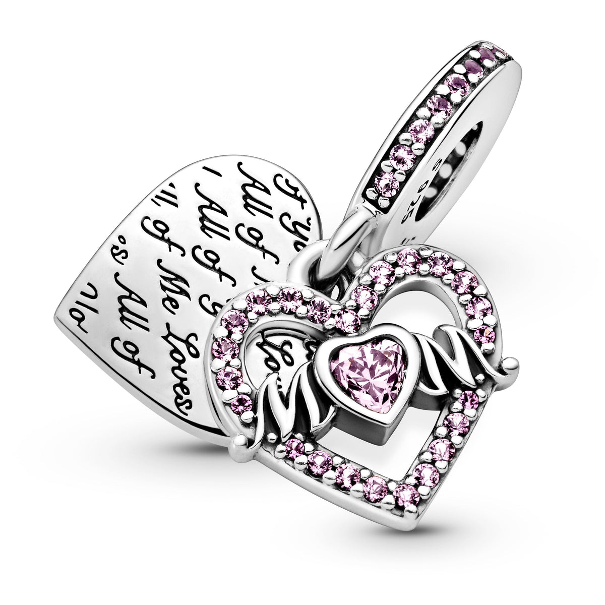Heart & Mum Dangle Charm