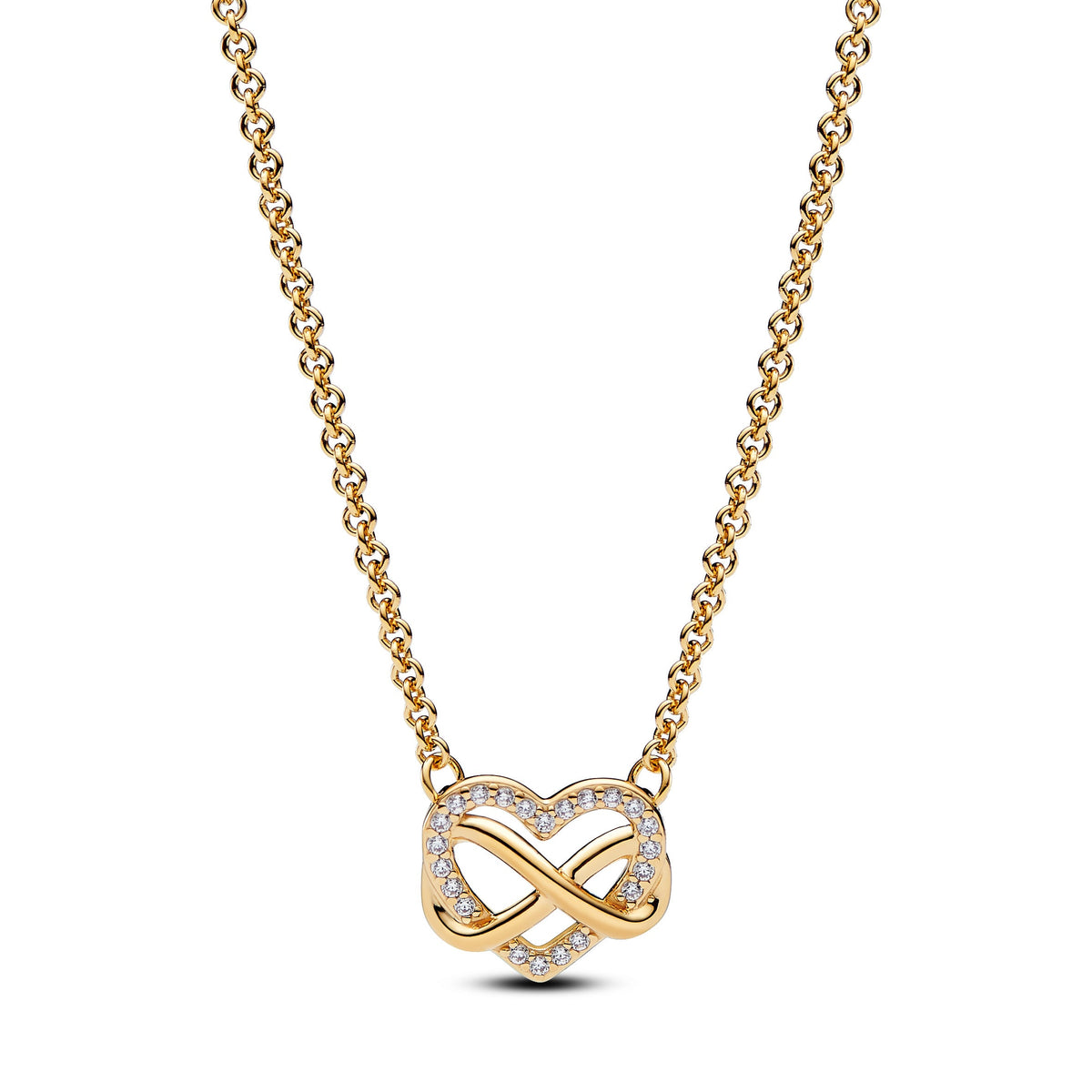 14k Gold Plated Infinity Heart Gift Set