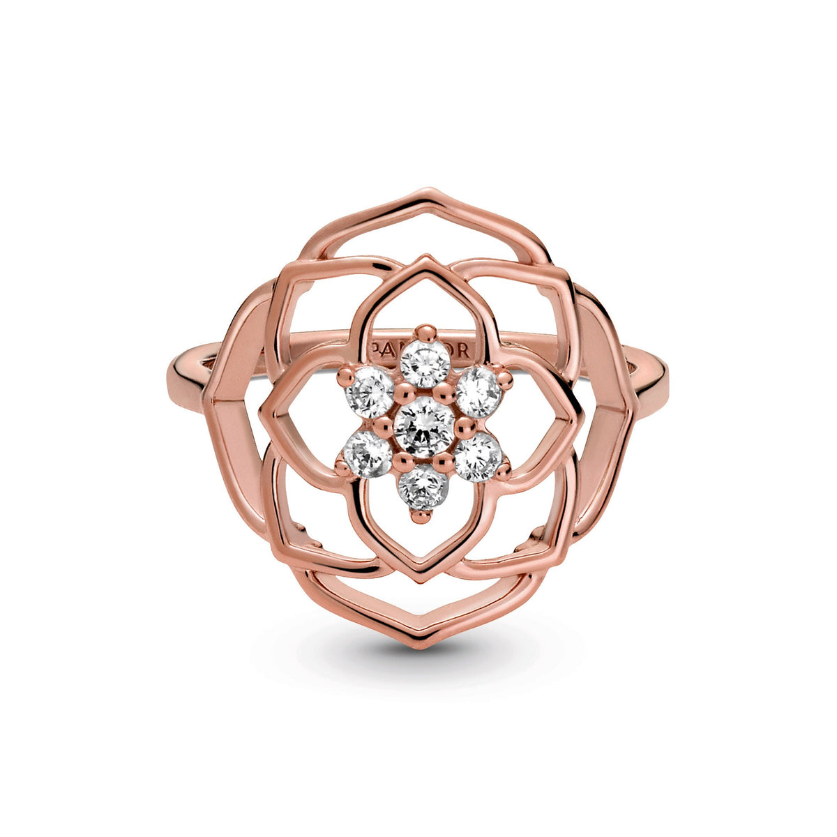 Rose Petals Statement Ring