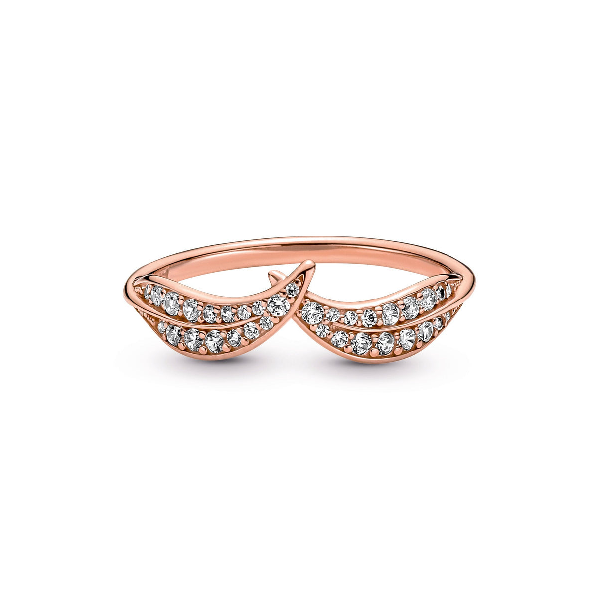 Sparkling Leaves Ring