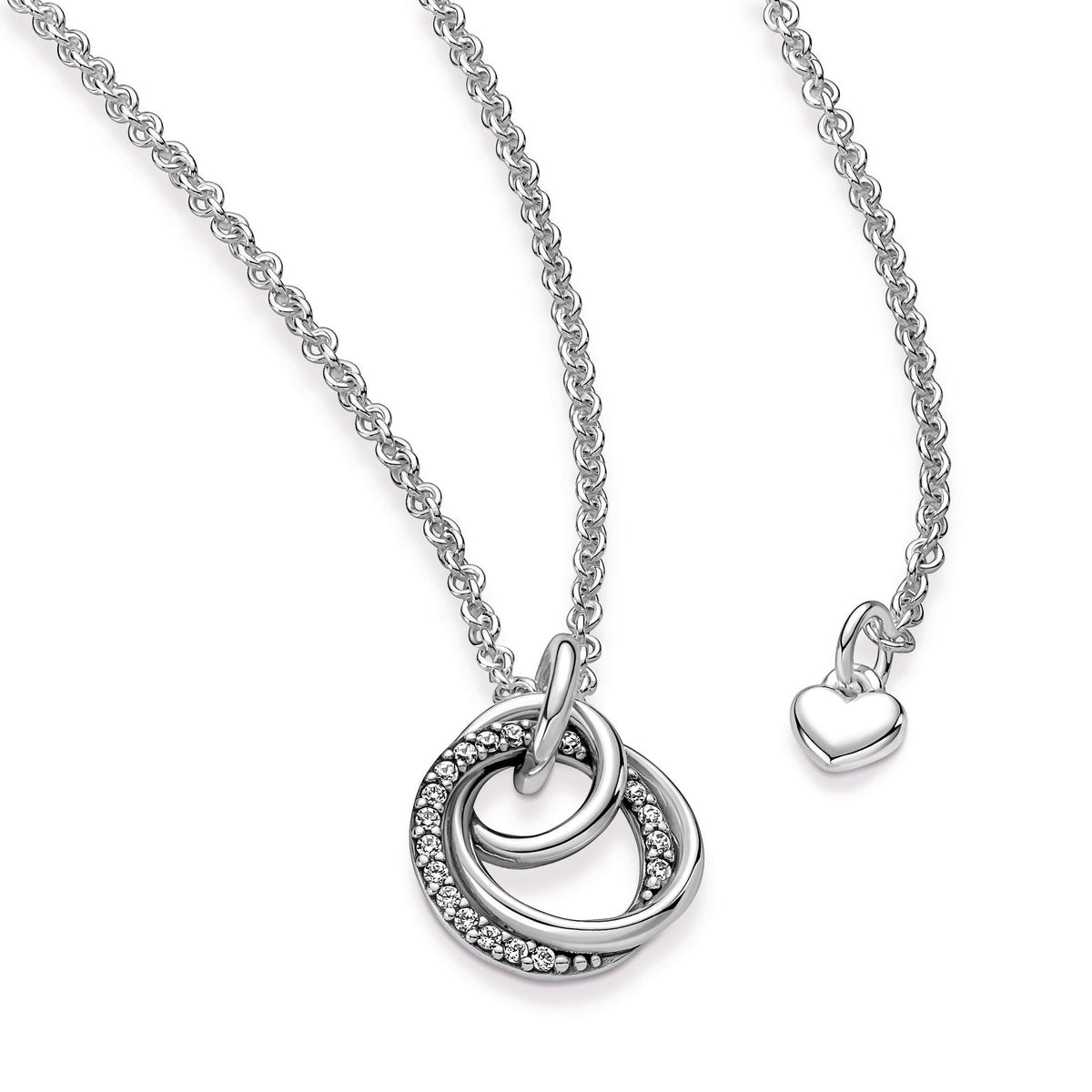 Family Always Encircled Pendant Necklace