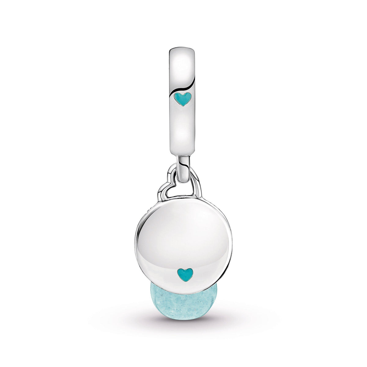 Glow-in-the-dark Lightbulb Double Dangle Charm