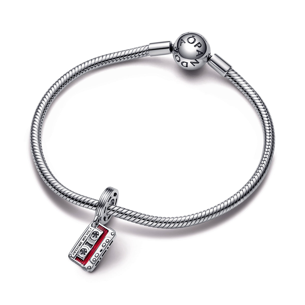 Marvel Guardians of the Galaxy Cassette Tape Dangle Charm