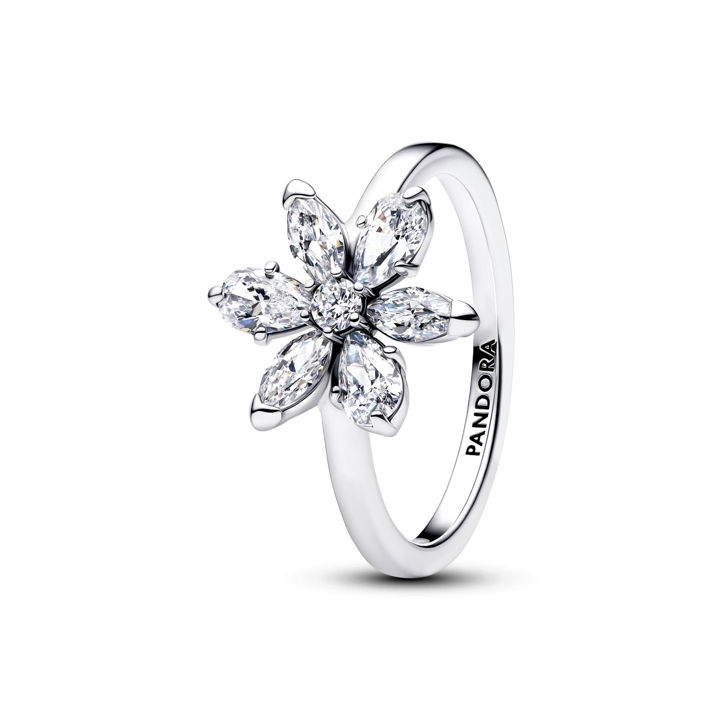 Herbarium Sparkling Flower Cocktail Ring