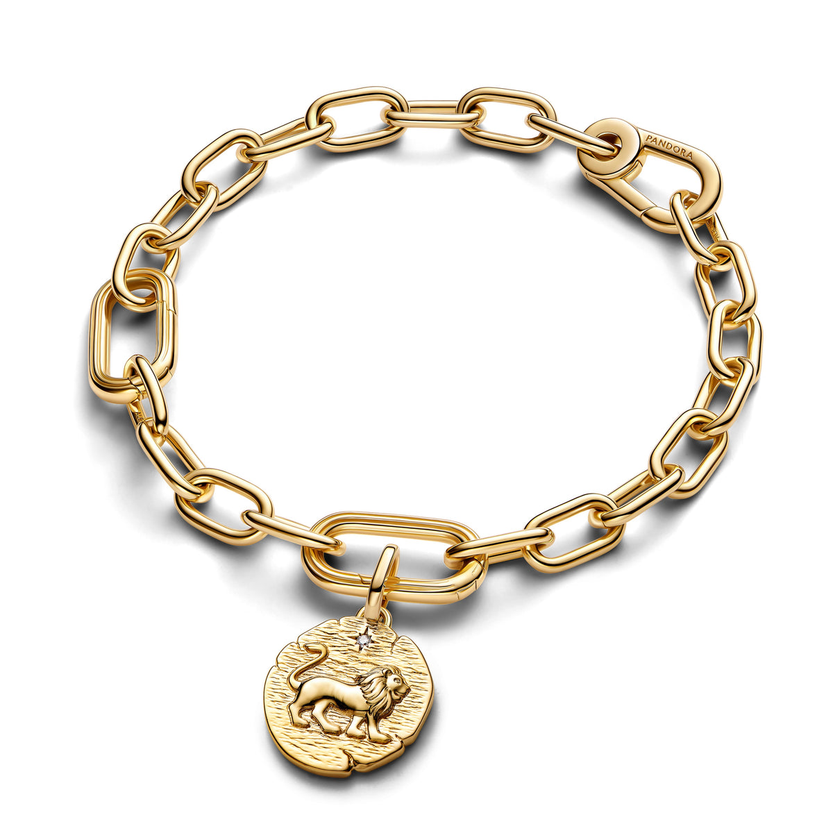 Lion Medallion Charm