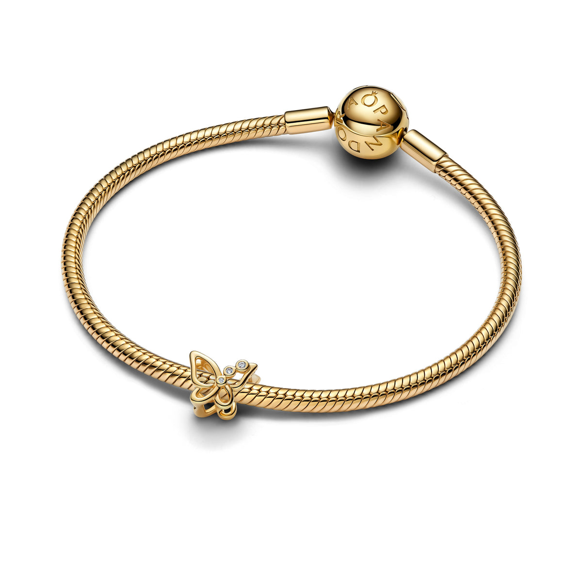 Butterfly Openwork Charm