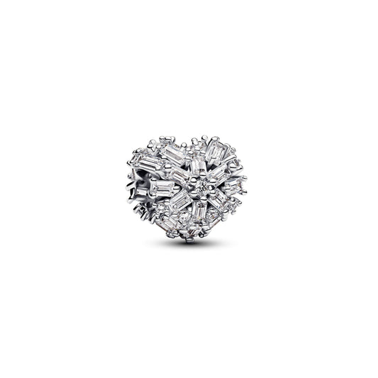 Sparkling Heart Charm
