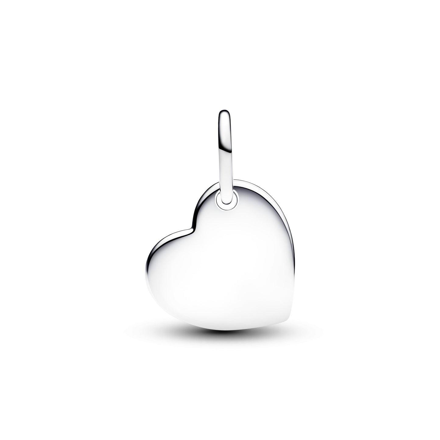 September Engravable Heart Blue Stone Dangle Charm