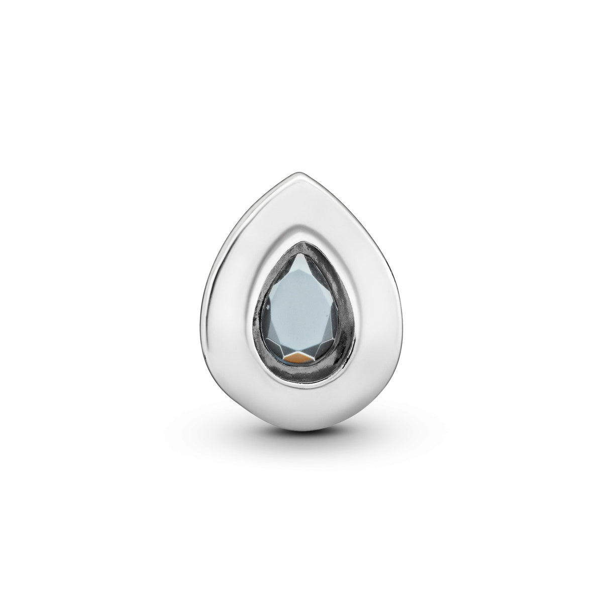 Blue Teardrop Charm