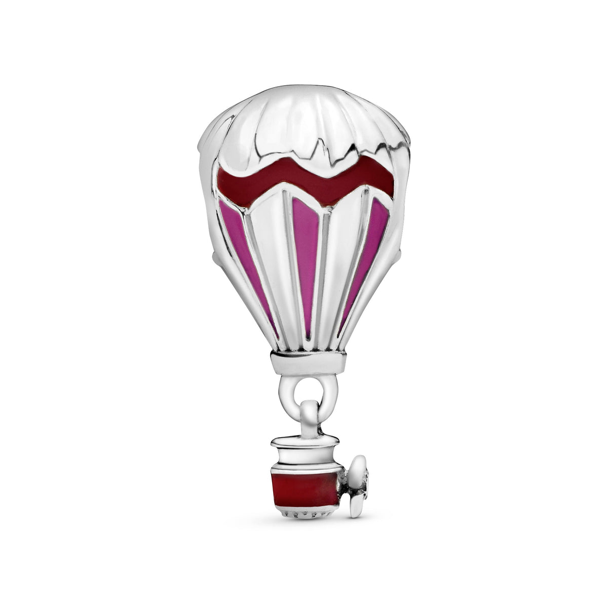 Red Hot Air Balloon Travel Charm